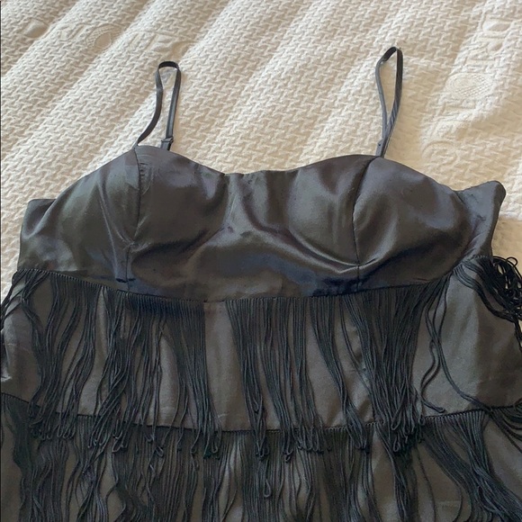 BLack fringe dress - Picture 2 of 4